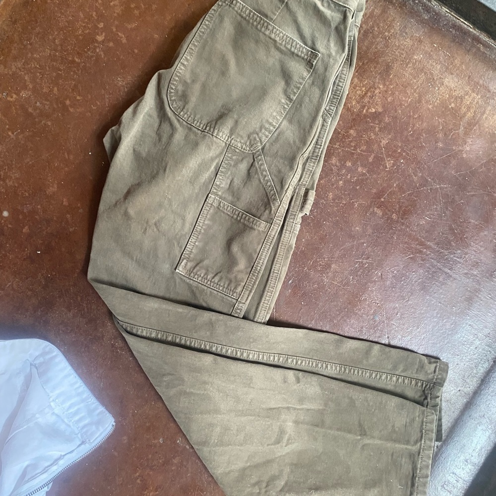 Brandy Melville Green Carpenter Pants